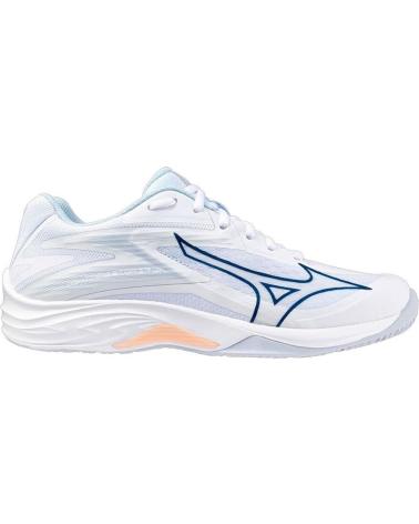 Deportivas MIZUNO  de Mujer y Niña y Niño ZAPATILLAS BALONMANO LIGHTNING STAR Z7 JR  BLANCO