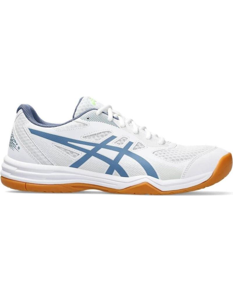 Sapatilhas ASICS  de Mulher e Homem ZAPATILLAS UPCOURT 5 BALONMANO-VOLEY-BADMINTON  BLANCO