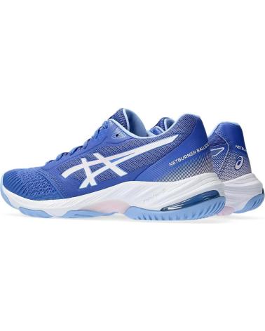 Deportivas ASICS  de Niña y Niño ZAPATILLAS NETBURNER BALONMANO-VOLEY UNISEX  AZUL