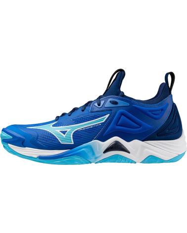Sportschuhe MIZUNO  für Damen und Herren ZAPATILLAS WAVE MOMENTUM 3 BALONMANO-VOLEY  AZUL