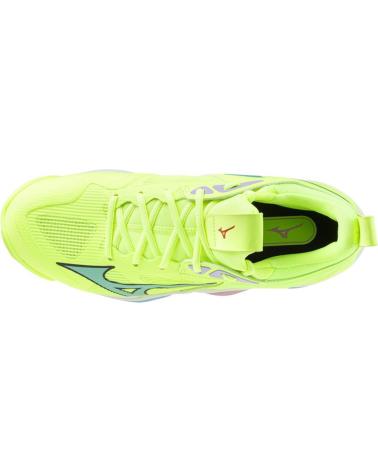 Sapatilhas MIZUNO  de Homem ZAPATILLAS WAVE MOMENTUM 3 BALONMANO-VOLEY FLUOR  VERDE