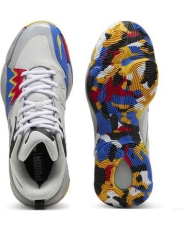 Sportif PUMA  pour Fille et Garçon ZAPATILLAS GENETICS JR  GRIS