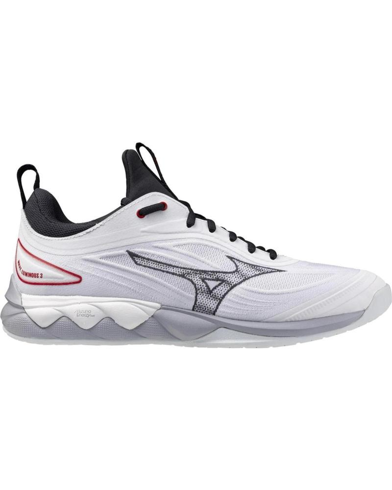 Sportschuhe MIZUNO  für Herren ZAPATILLAS BALONMANO-VOLEY WAVE LUMINOUS 3 UNISEX  ROJO