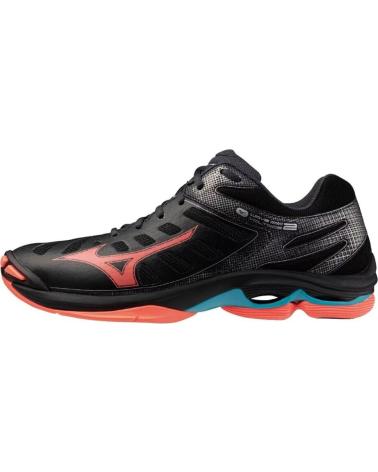 Zapatillas deporte MIZUNO  de Mujer y Hombre ZAPATILLAS BALONMANO-VOLEY WAVE VOLTAGE 2  NEGRO