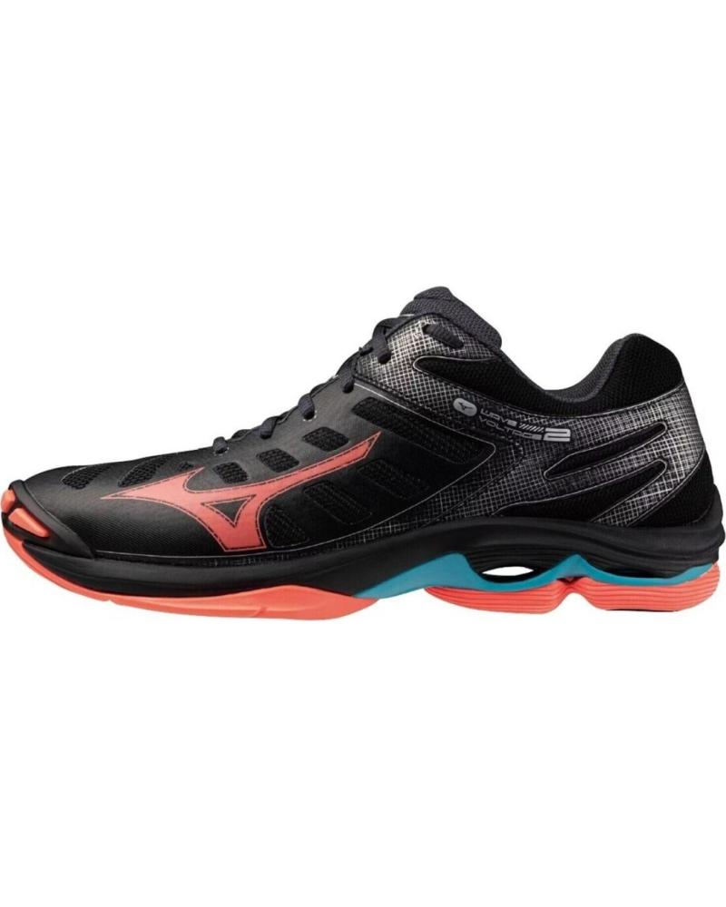 Zapatillas deporte MIZUNO de Mujer y Hombre ZAPATILLAS BALONMANO-VOLEY WAVE VOLTAGE 2 NEGRO Zapatillas deporte MIZUNO de Mujer y Hombre ZAPATILLAS BALONMANO-VOLEY WAVE VOLTAGE 2 NEGRO