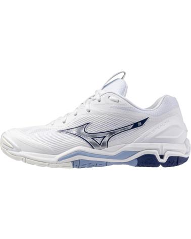 Sportschuhe MIZUNO  für Damen und Herren ZAPATILLAS WAVE STEALTH 6 BALONMANO VOLEY BADMINTON  BLANCO