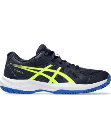 Deportivas ASICS  de Niña y Niño ZAPATILLAS UPCOURT 6 GS BALONMANO-VOLEY-BADMINTON KIDS  AZUL