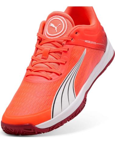 Scarpe sport PUMA  per Donna e Uomo ZAPATILLAS BALONMANO VOLEY ACCELERATE TURBO CARMESI  ROJO