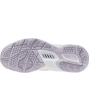 Sneaker MIZUNO  für Damen und Mädchen und Junge ZAPATILLAS BALONMANO WAVE PHANTOM 3  BLANCO