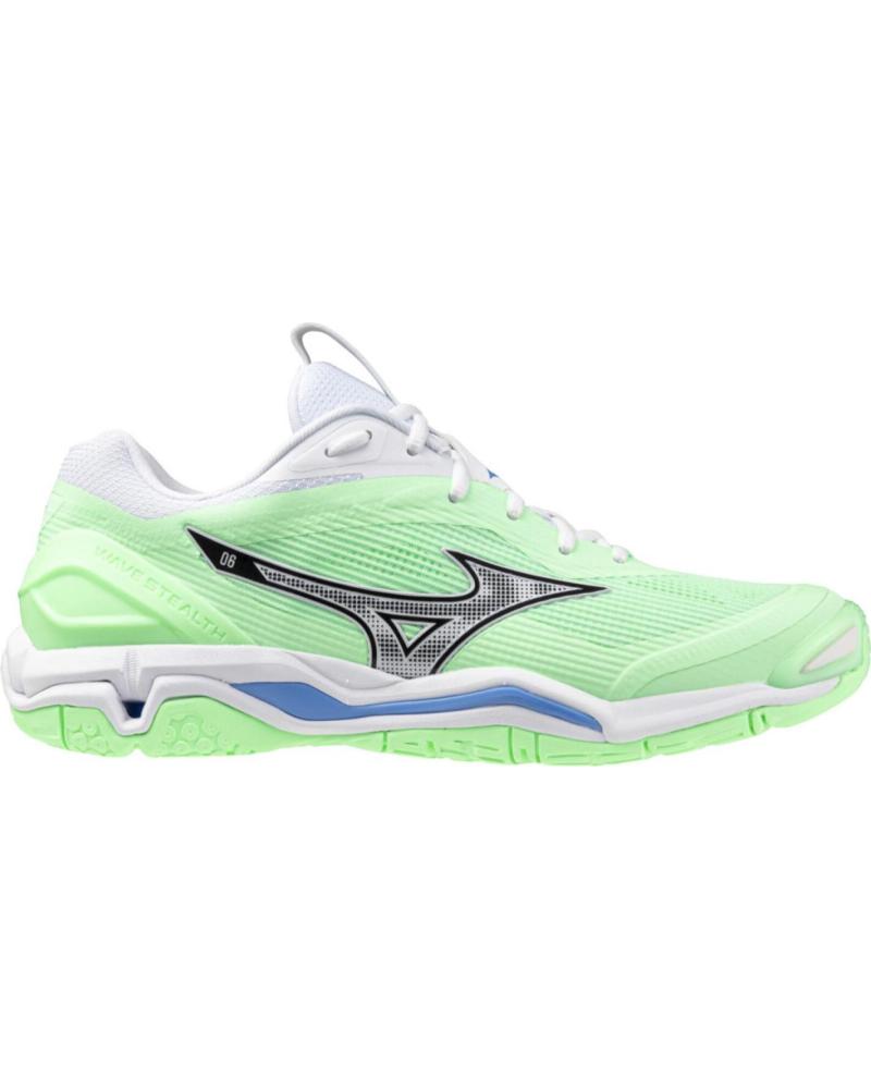 Sportschuhe MIZUNO  für Damen und Herren ZAPATILLAS WAVE STEALTH 6 BALONMANO-VOLEY-BADMINTON S  VERDE
