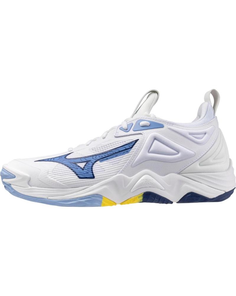 Zapatillas deporte MIZUNO  de Mujer y Hombre ZAPATILLAS WAVE MOMENTUM 3 BALONMANO-VOLEY  BLANCO