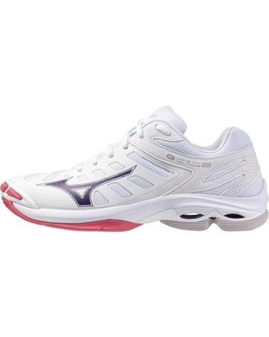 Zapatillas deporte MIZUNO  de Mujer y Hombre ZAPATILLAS BALONMANO- VOLEY WAVE VOLTAGE 2  BLANCO