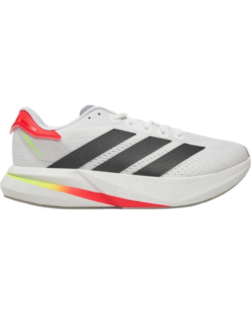 Man Trainers ADIDAS ZAPATILLAS DURAMO SPEED 2 BLANCAS NEGRO MULTICOLOR IF9393 RU  CLARO