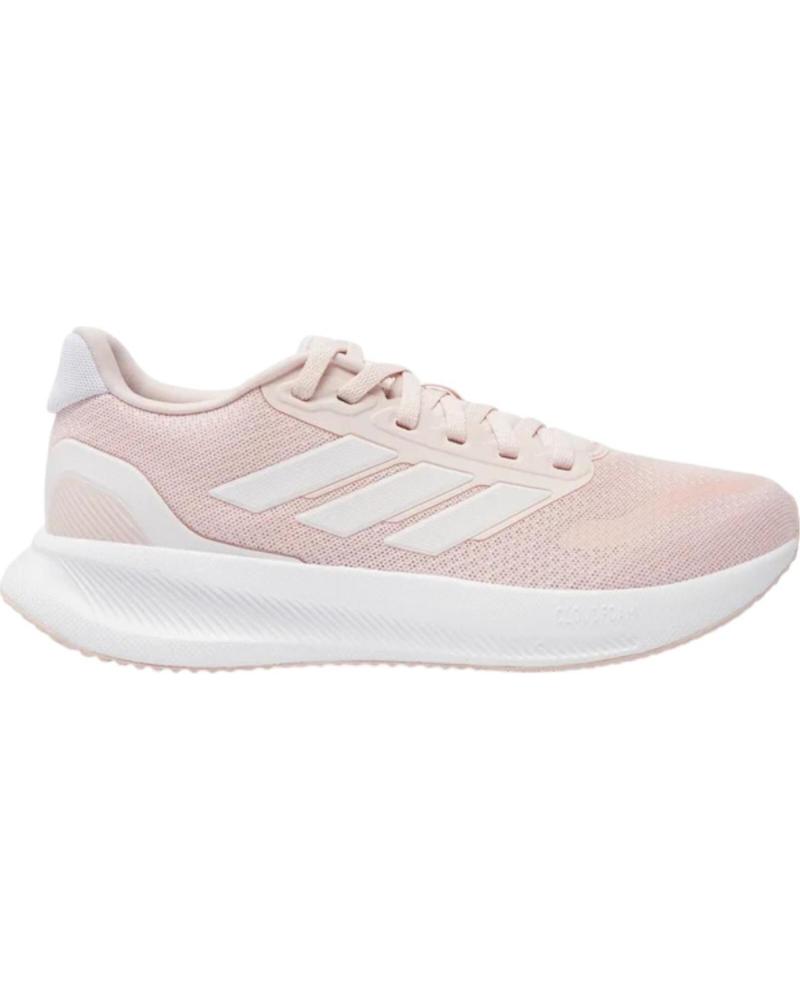 Esportes  de Mulher ADIDAS ZAPATILLAS RUNFALCON 5 BLANCAS IE0528 RUNNING MUJER ROSA