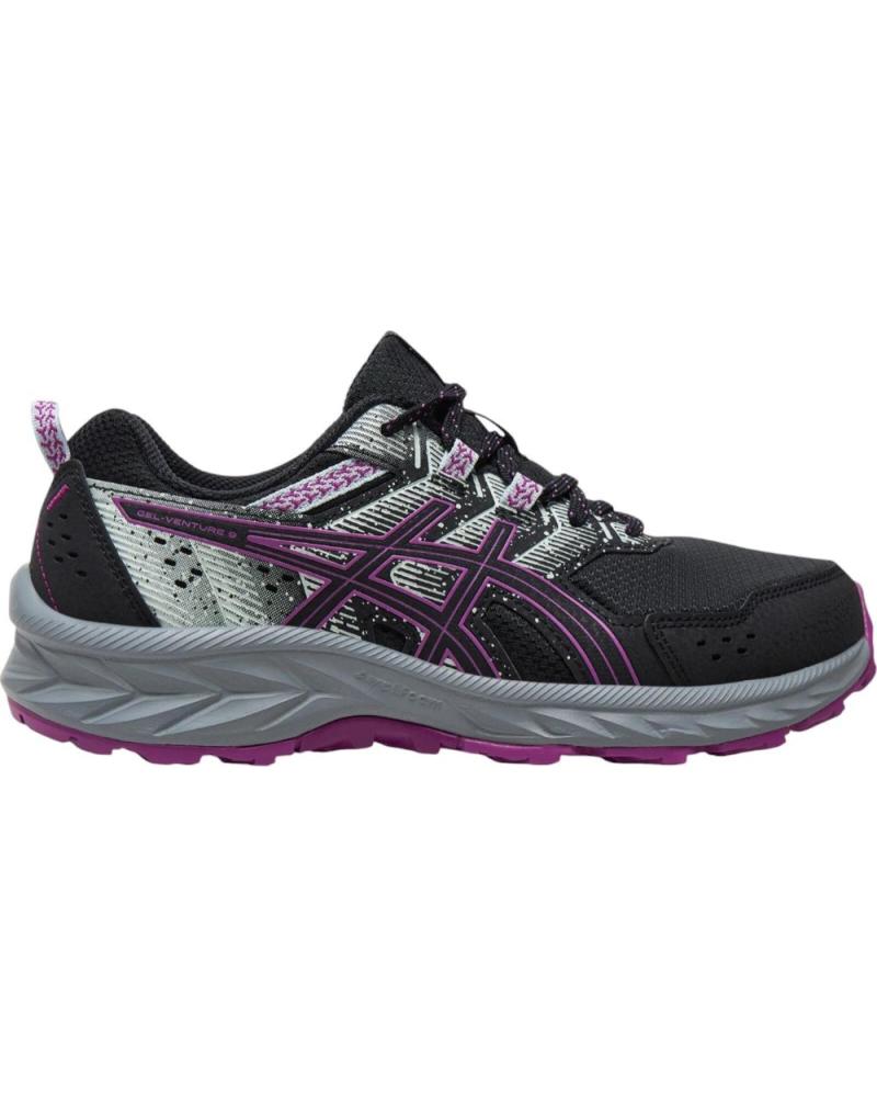 Zapatillas deporte ASICS  de Mujer ZAPATILLAS GEL VENTURE 9 MAGENTA BOLD 1012B313-010 TRA  NEGRO