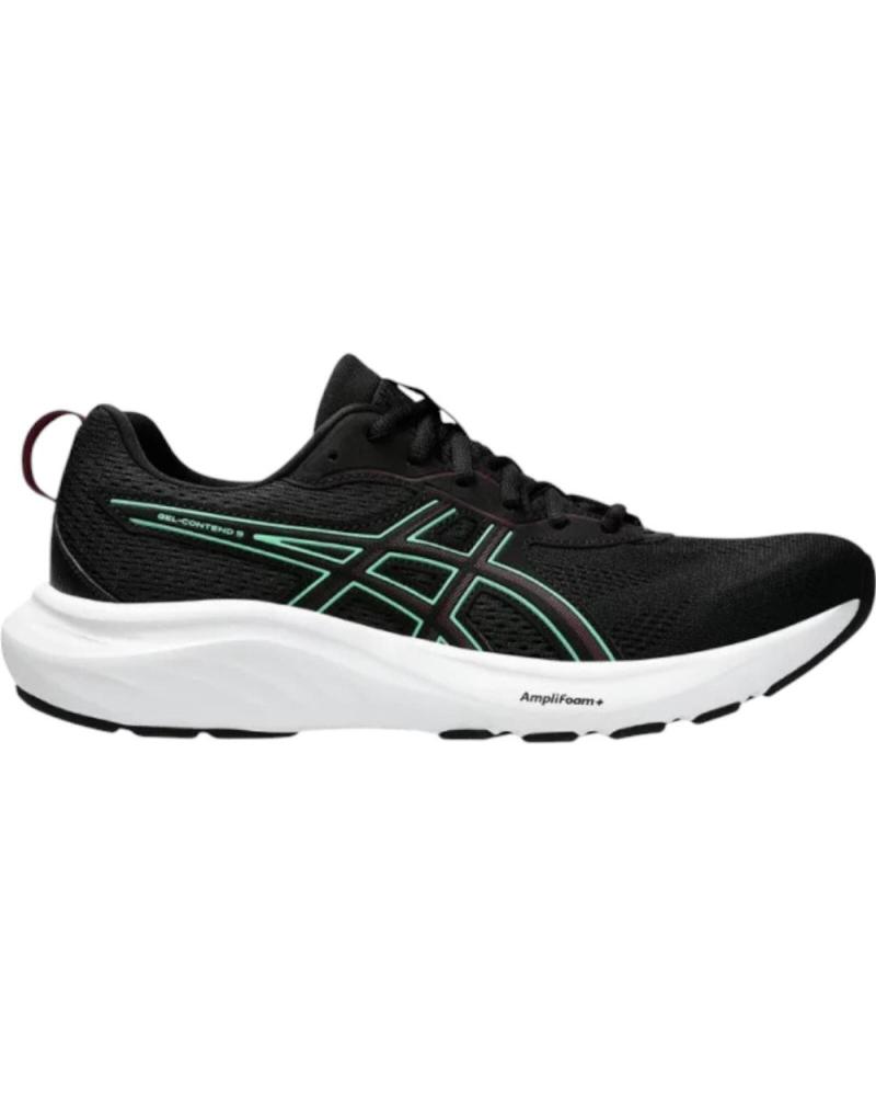 Zapatillas deporte ASICS  de Hombre ZAPATILLAS GEL CONTEND 9 VERDE NEW LEAF 0B88-00 R NEGRO  1