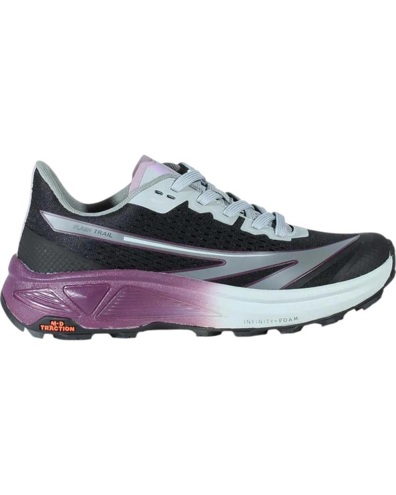 HI-TEC FLASH TRAIL TREKKING-SCHUHE SCHWARZ LILA O090152-004 VARIOS COLORES