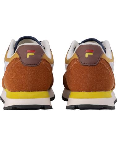 TÊNIS CASUAL FILA HYPERT FFM0380-30021 MARROM FERRUGEM MULTICOR MARRóN