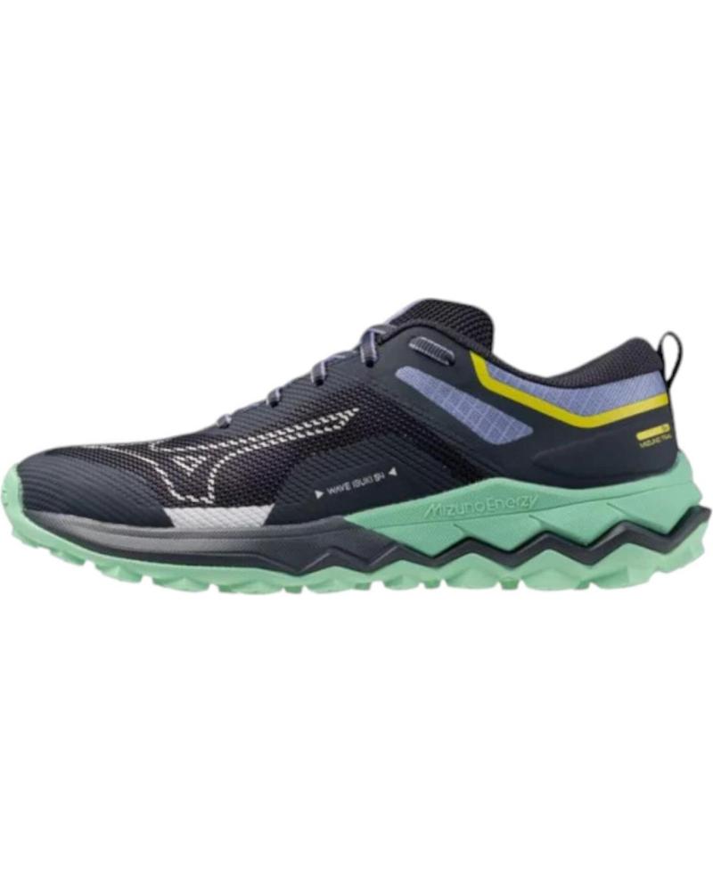 Sportschuhe MIZUNO  für Damen ZAPATILLAS WAVE IBUKI 4 AZUL ACEO VERDE J1GK2273-31  GRIS