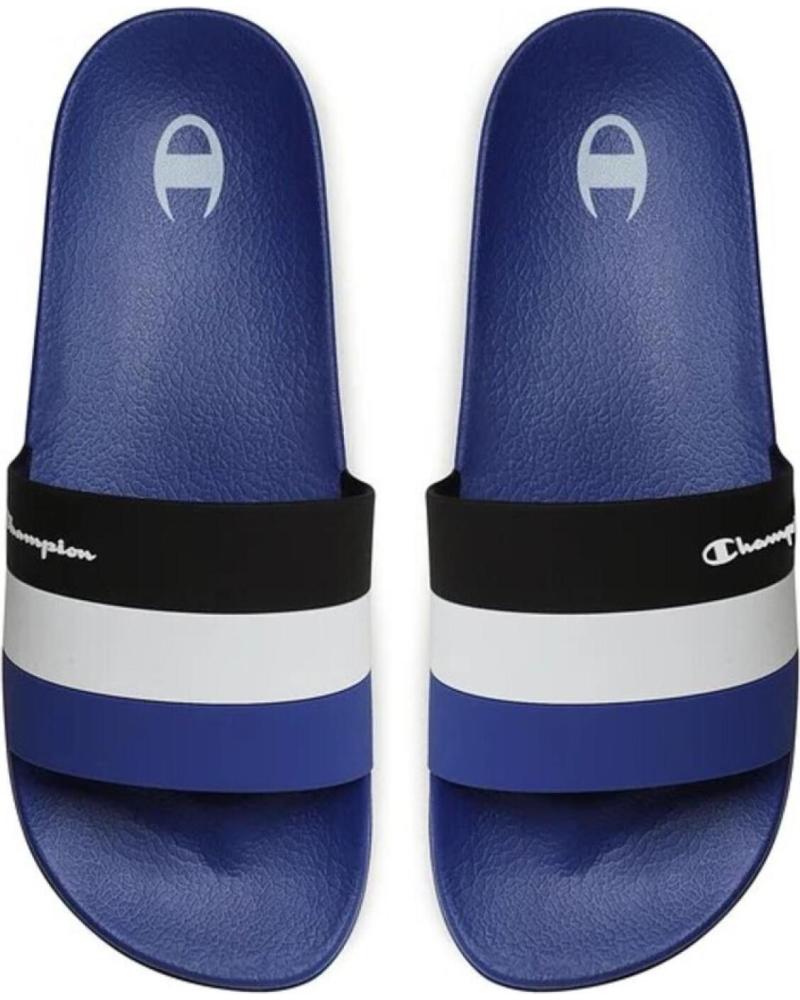 Flip Flops Mens Blue Slides Flip-Flops-De-Hombre-CHAMPION-CHANCLAS