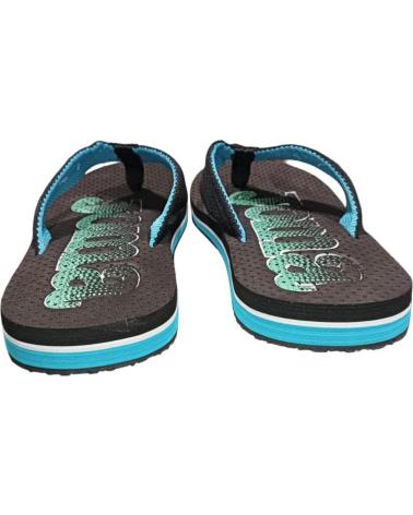 JOMA MADEIRA 2401 BLACK BLUE FLIP FLOPS SMADES2401 NEGRO