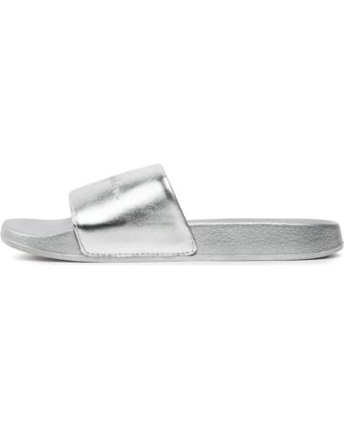 Infradito CHAMPION  per Donna CHANCLAS QUEENS SLIDE SILVER PLATEADO FLIP FLOPS S11562  GRIS