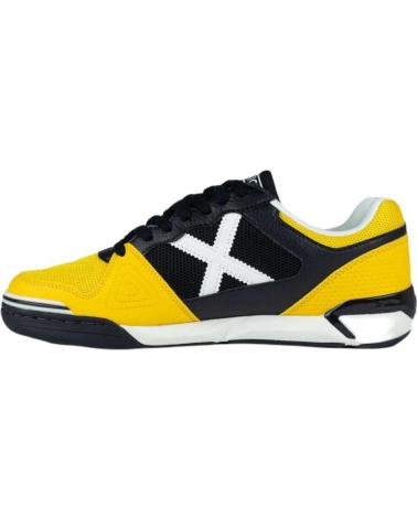 MUNICH ONE 64 INDOOR SHOES BLACK AND YELLOW MULTI