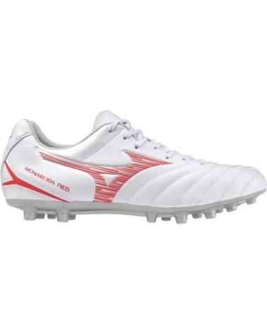 Zapatillas deporte MIZUNO  de Hombre ZAPATILLAS MONARCIDA NEO III SELECT AG ROJO GRIS FUTB  BLANCO