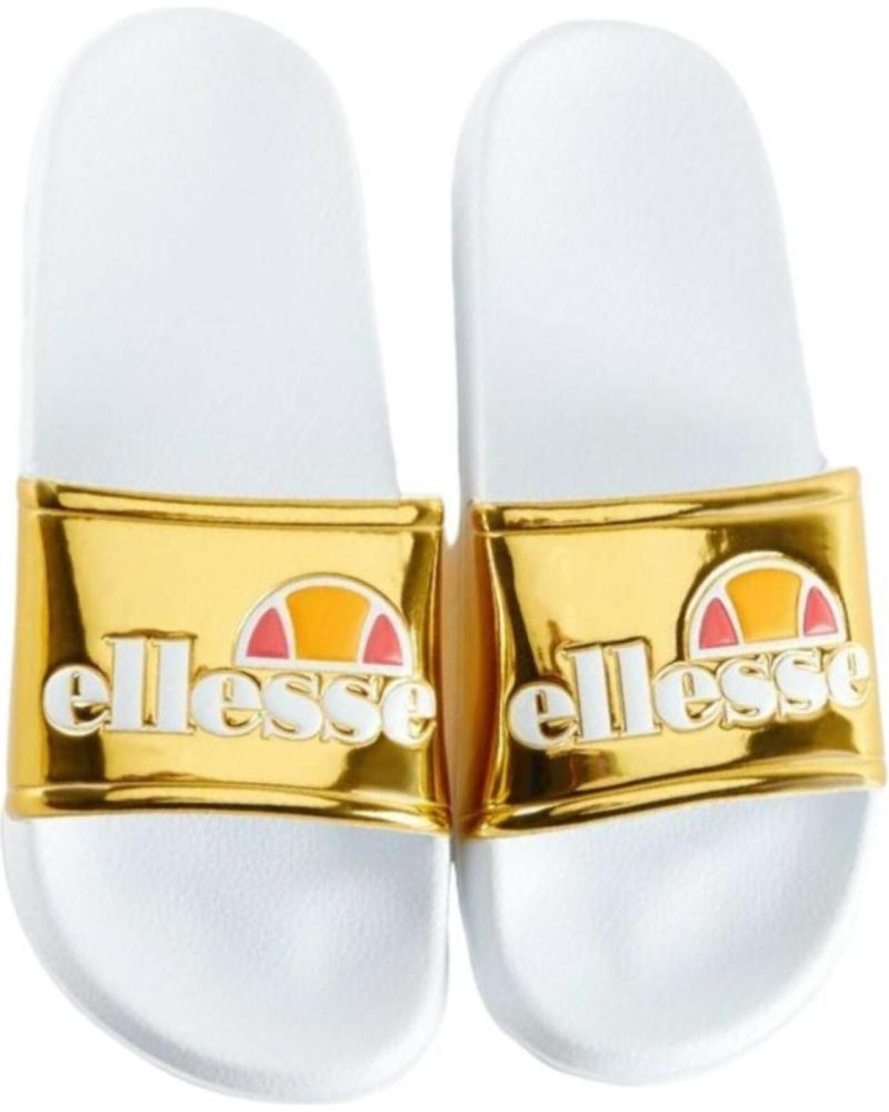 TONGS ELLESSE GISELLE FLIP FLOPS EL11W74510-03 BLANCHES ET DORÉES BLANCO