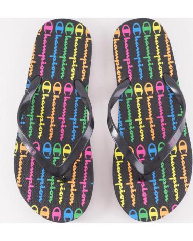 INFRADITO CHAMPION BIG CLASSIC EVO FLIP FLOPS S10636-KK006 NERO MULTICOLORE NEGRO