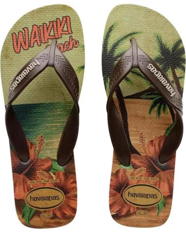 Zehansandalen HAVAIANAS  für Herren CHANCLAS HAVAINAS SURF SAND GRIS MARRON FLIP FLOPS 4000047-7  VARIOS COLORES