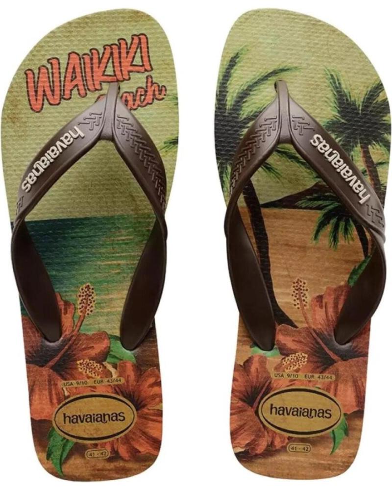 Chanclas HAVAIANAS  de Hombre CHANCLAS HAVAINAS SURF SAND GRIS MARRON FLIP FLOPS 4000047-7  VARIOS COLORES