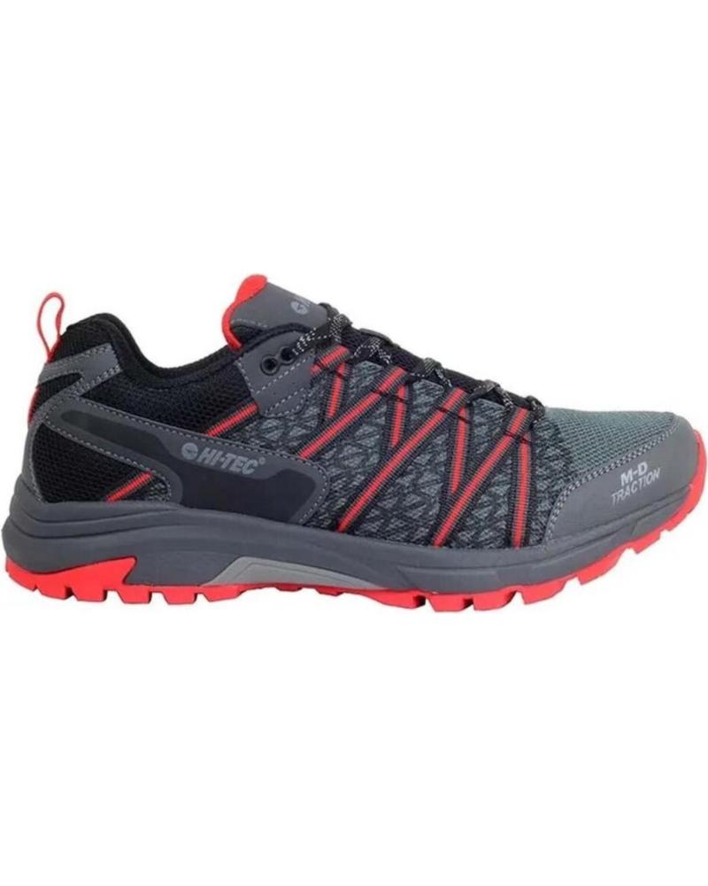 Zapatillas deporte HI-TEC de Hombre ZAPATILLAS SERRA TRAIL CHARCOAL NEGRO ROJO O090009-009 MULTICOLOR Zapatillas deporte HI-TEC de Hombre ZAPATILLAS SERRA TRAIL CHARCOAL NEGRO ROJO O090009-009 MULTICOLOR