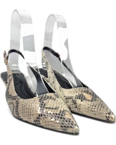 Bailarinas TIMBOS  de Mujer TACON DESTALONADO MUJER REPTIL 131105  VARIOS COLORES