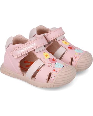 Sandales BIOMECANICS  pour Fille SANDALIAS PARA CHICA 252106 JARDIN  ROSAA032