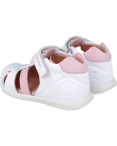 Sandales BIOMECANICS  pour Fille SANDALIAS PARA CHICA 252106 JARDIN  BLANCOB050