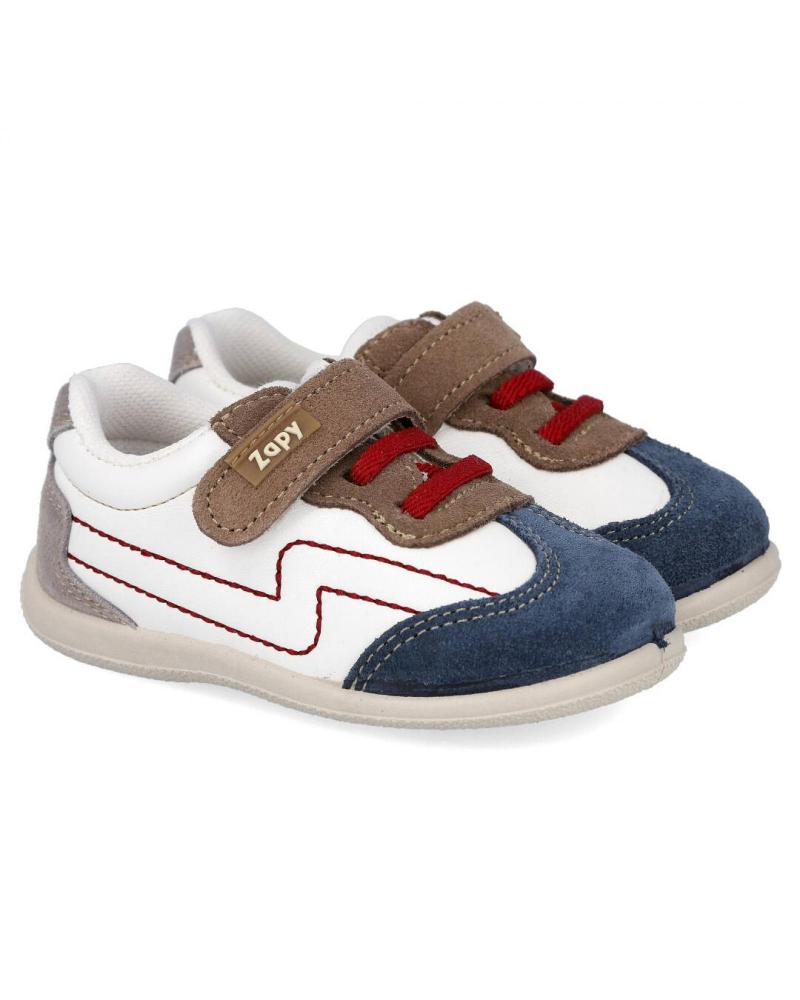 Shoes De Niño ZAPY AC201338 ZAPATOS CASUAL NINO BLANCO-AZUL