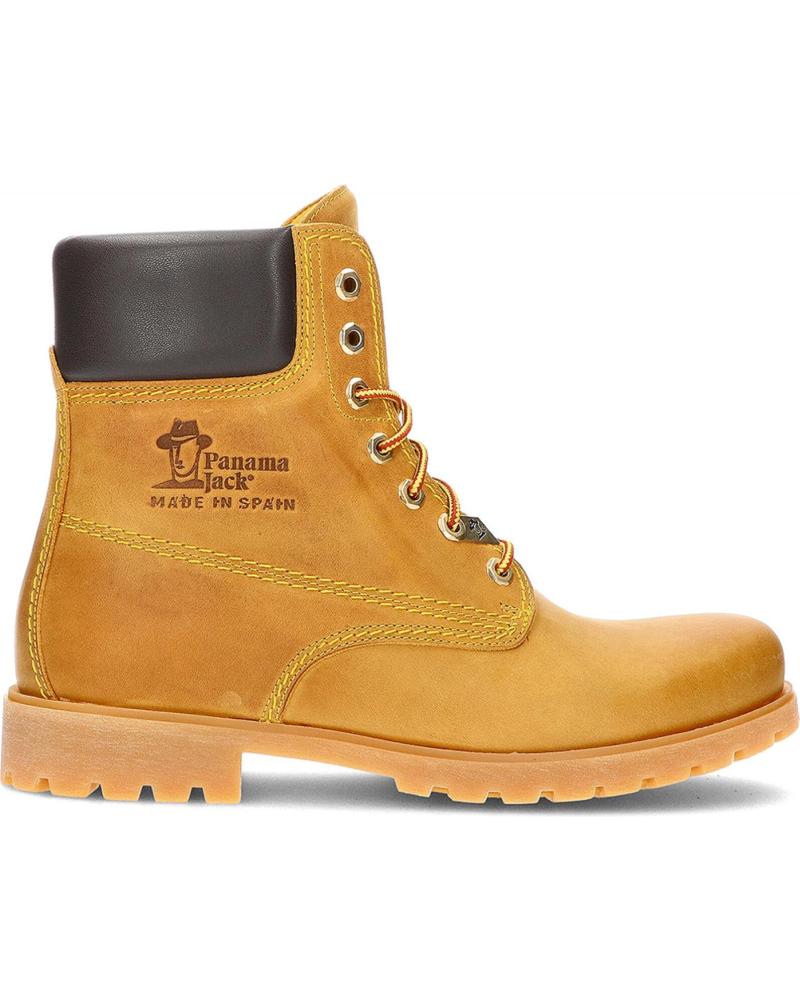 Panama Jack Stivali Uomo 03 Igloo C30 Napa – Pelle Marrone, Fodera In Pelle, Tacco Piatto 3cm