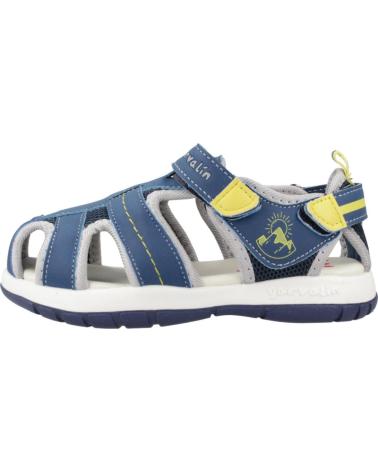 Sandalias GARVALIN  de Niño SANDALIAS NINO MODELO 252820G COLOR AZUL  DENIM