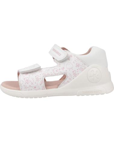 Sandales BIOMECANICS  pour Fille SANDALIAS NINA MODELO 252143B COLOR  BLANCO