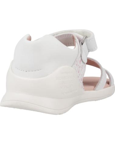 Sandales BIOMECANICS  pour Fille SANDALIAS NINA MODELO 252143B COLOR  BLANCO