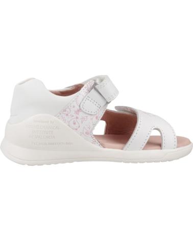 Sandales BIOMECANICS  pour Fille SANDALIAS NINA MODELO 252143B COLOR  BLANCO