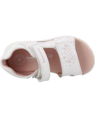 Sandales BIOMECANICS  pour Fille SANDALIAS NINA MODELO 252143B COLOR  BLANCO