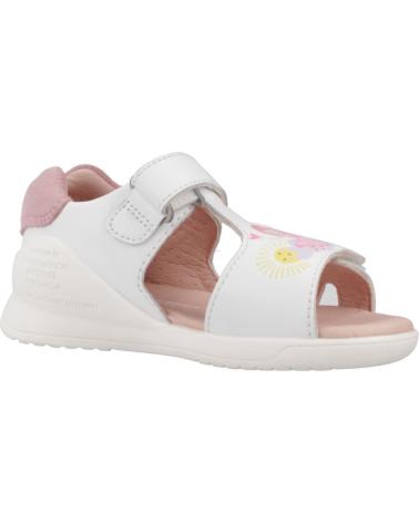 Sandales BIOMECANICS  pour Fille SANDALIAS NINA MODELO 252140B COLOR  BLANCO