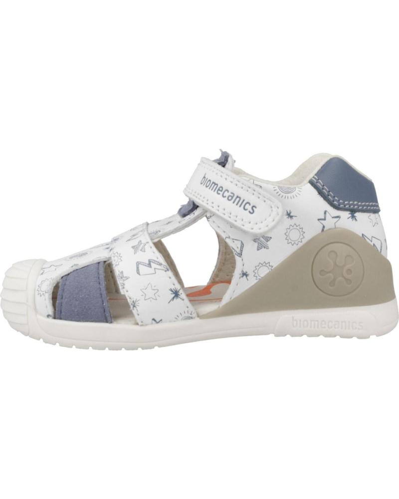 Sandales BIOMECANICS  pour Garçon SANDALIAS NINO MODELO 252116B COLOR  BLANCO