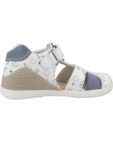 Sandales BIOMECANICS  pour Garçon SANDALIAS NINO MODELO 252116B COLOR  BLANCO