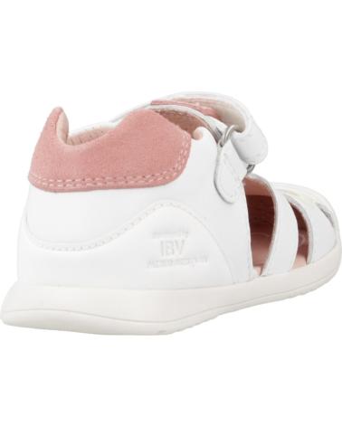 Sandales BIOMECANICS  pour Fille SANDALIAS NINA MODELO 252111B COLOR BLANCO  BLCROS