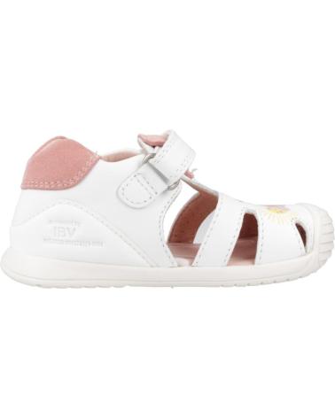 Sandales BIOMECANICS  pour Fille SANDALIAS NINA MODELO 252111B COLOR BLANCO  BLCROS