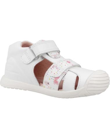 Sandales BIOMECANICS  pour Fille SANDALIAS NINA MODELO 252107B COLOR  BLANCO