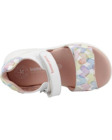 Sandales pour Fille BIOMECANICS SANDALIAS NINA MODELO 252141B COLOR BLANCO